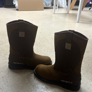 Carhartt Dark Brown Leather Boots